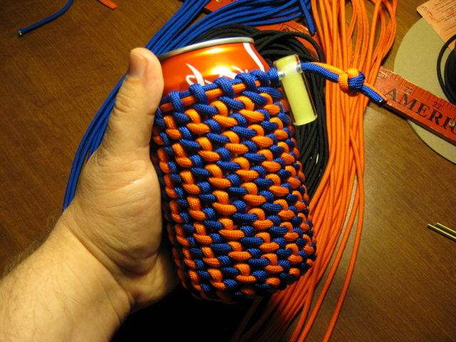 Multi-Color Paracord Can Koozie : 7 Steps (with Pictures) - Instructables