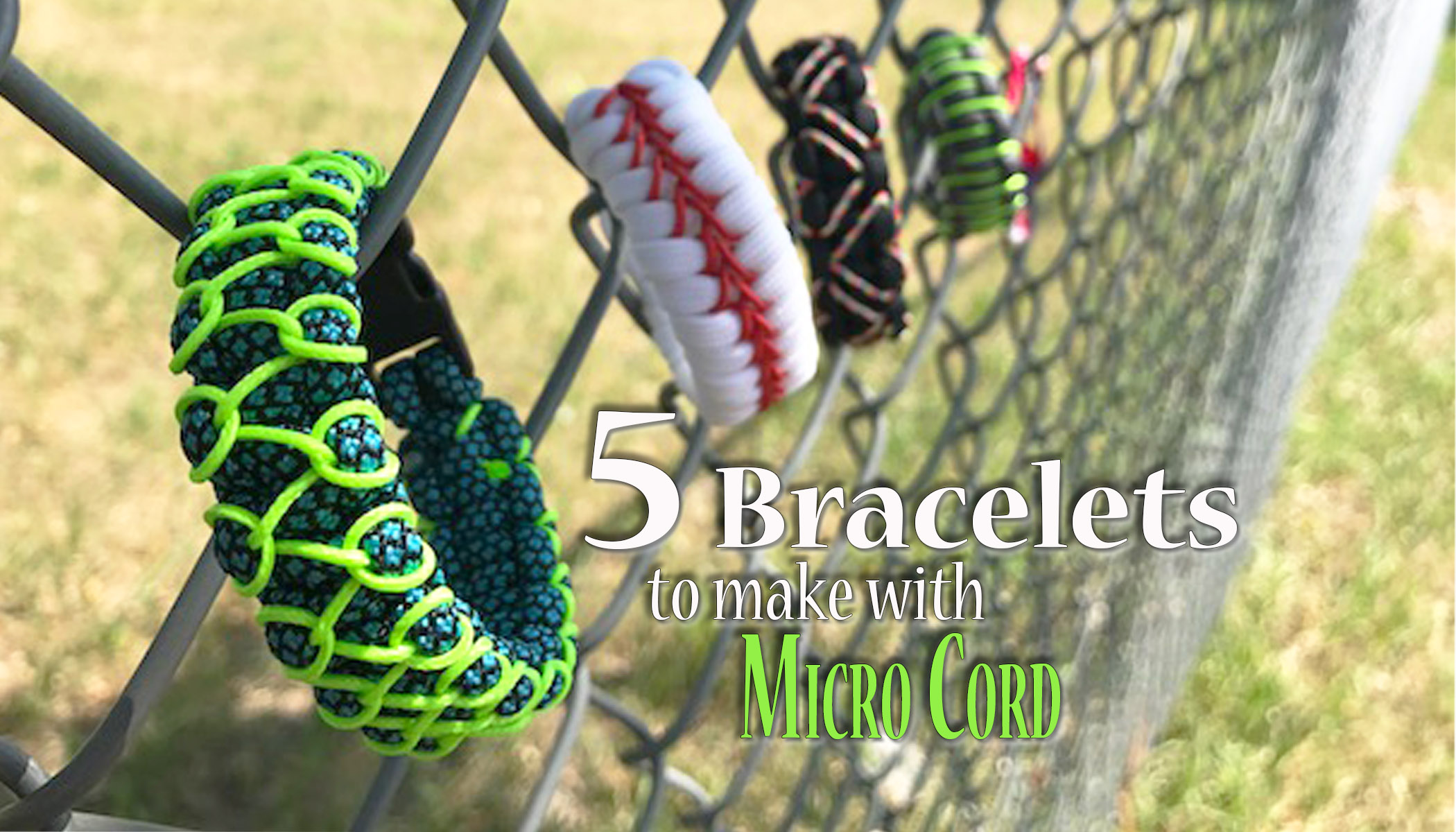 5 Bracelets to make with Micro Cord - Paracord Planet