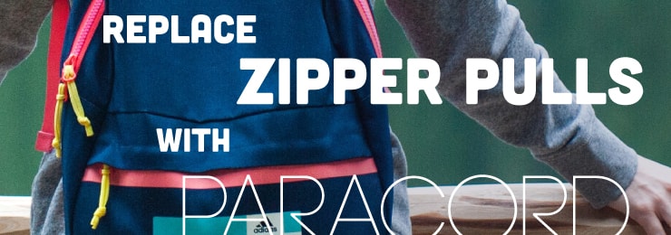 Paracord Zipper Pulls